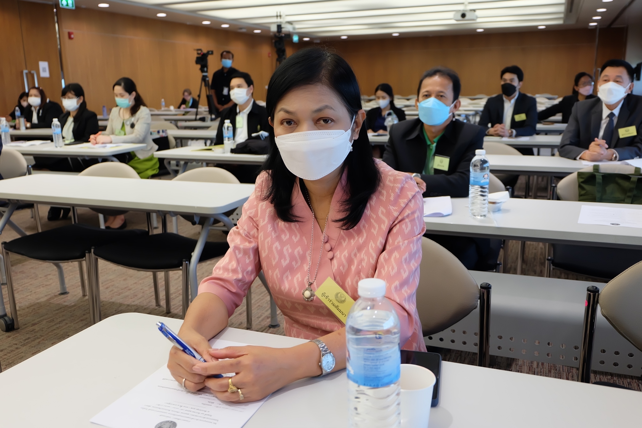 title - ผู้ตรวจราชการกรม ส.ป.ก. เข้าร่วมโครงการสัมมนา 